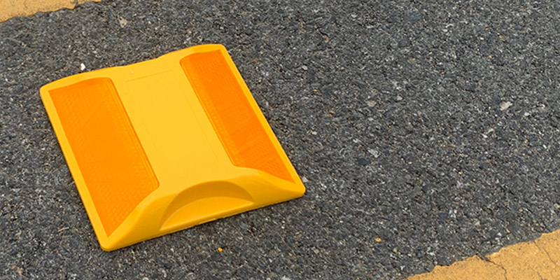 instalación tachas viales